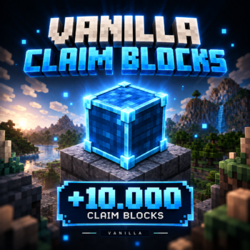 10.000 Vanilla Claim Blocks