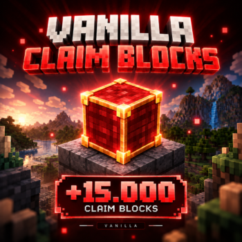 15.000 Vanilla Claim Blocks