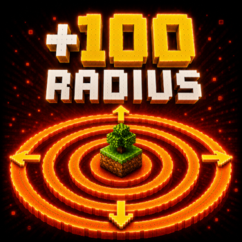 OneBlock Radius Expansion +100