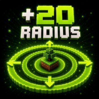 OneBlock Radius Expansion +20
