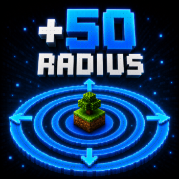 OneBlock Radius Expansion +50